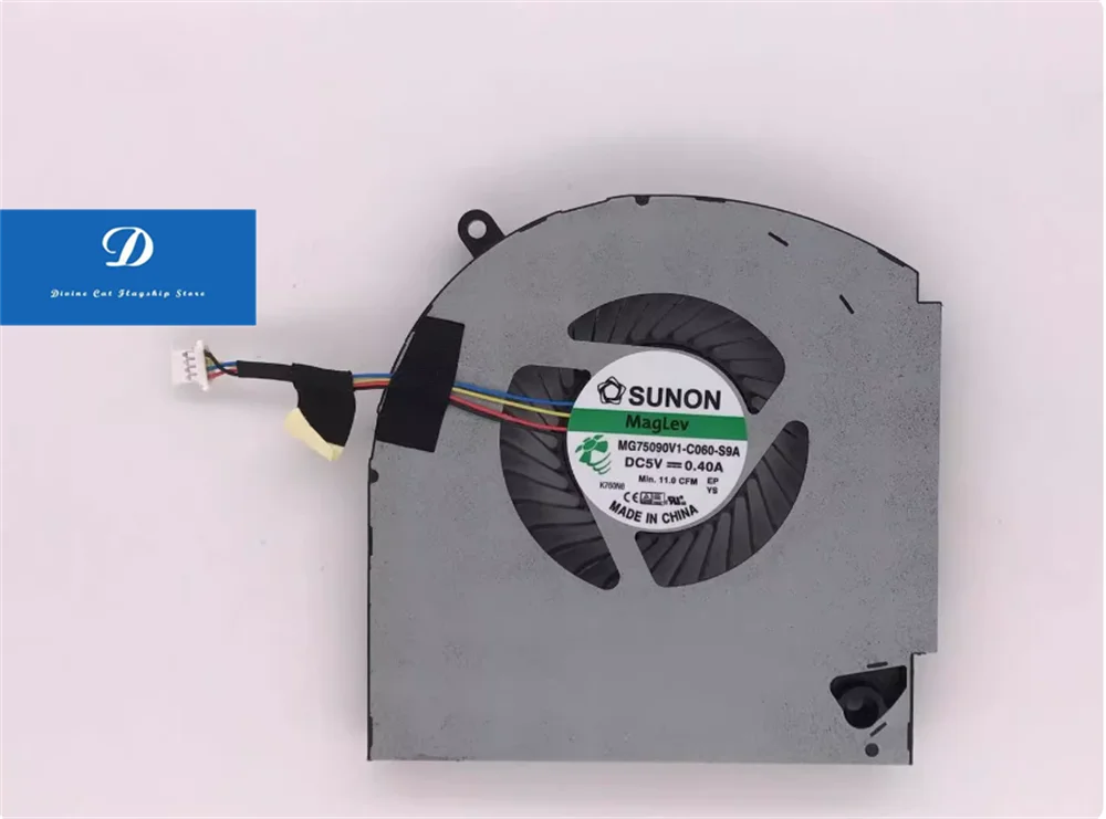 FOR Dell Alien 17R4 17R5 P31E CPU Graphics Fan