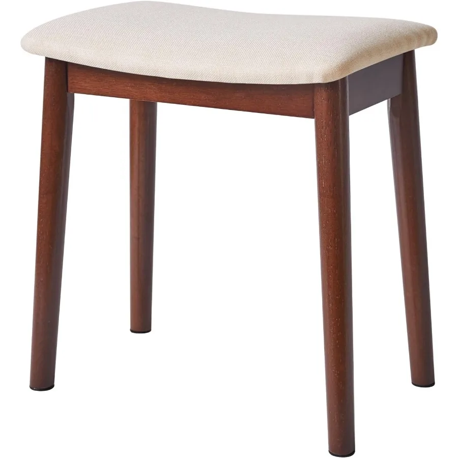 

Подушка-седло, туалетный столик, стул, подставка для ног, табурет с ножками из массива дерева, современная туалетная скамейка, пуфик для пианино, мягкое сиденье f