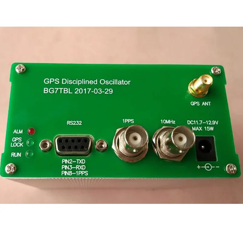 GPSDO GPS DISCIPLINED CLOCK, GPS clock, GPS clock, 10M 10MHz output, tame CLOCK timing reference signal source