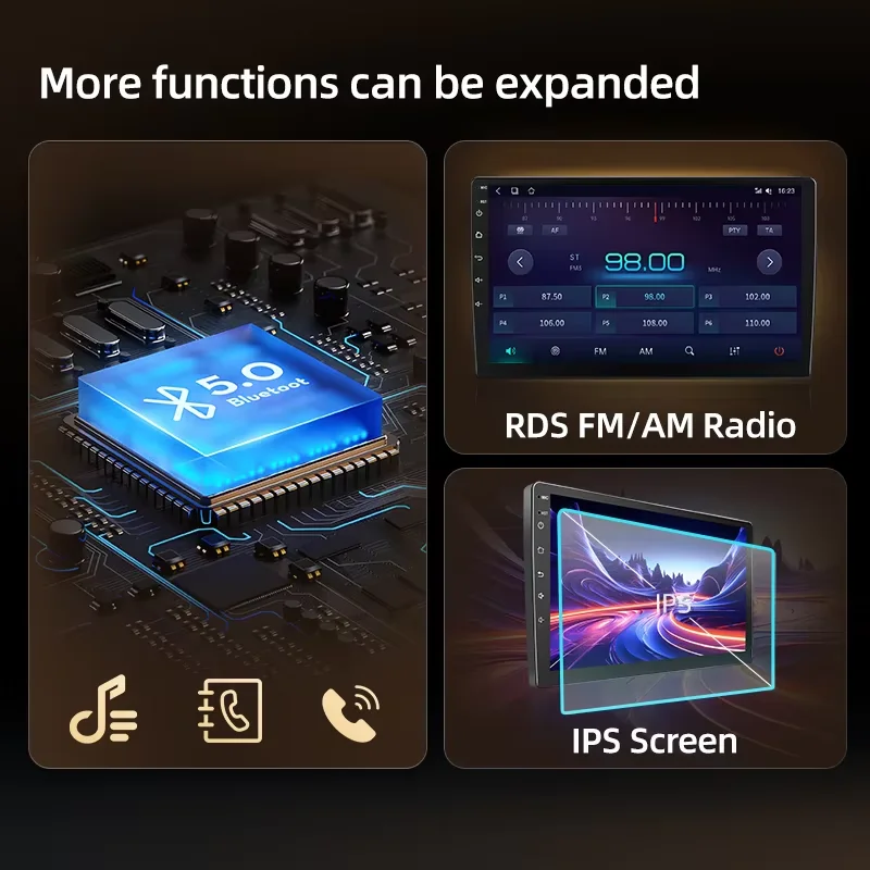 Junsun 7 "مشغل سيارة لاسلكي لأجهزة Apple Android راديو سيارة أوتوماتيكي لأودي 3 8P S3 الوسائط المتعددة-من خلال GPS tereo 4G 8core RDS #5