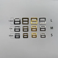 Ultra-small Alloy Square Buckle Hand-made Materialfor Ob11 BJD Doll Clothes Shoes Bag Buckles Mini Doll Buttons  Accessories