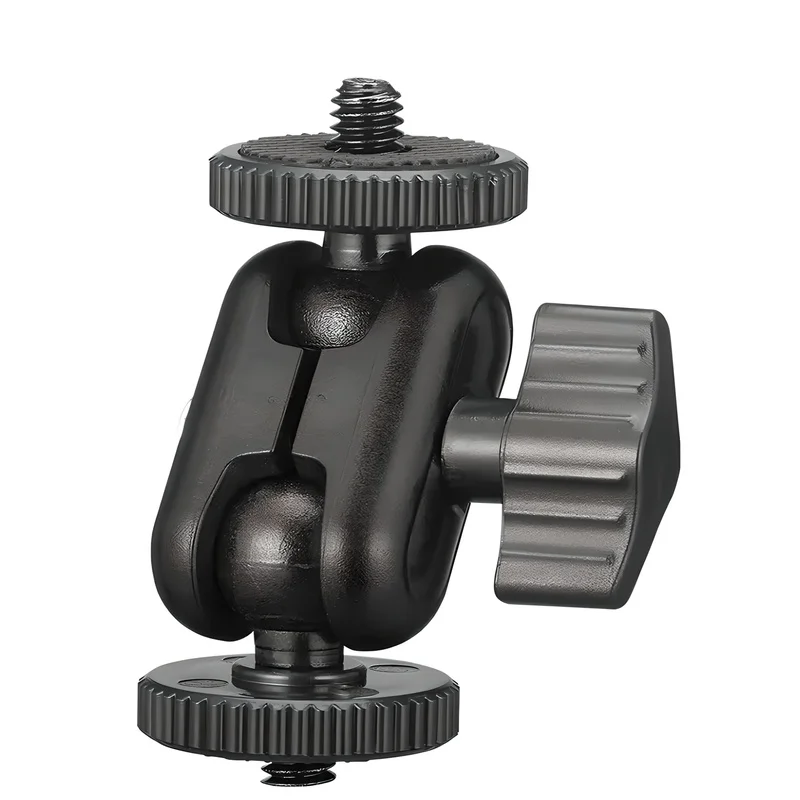 

Double Ball Heads Magic Arm With 15mm Ball 1/4''Screw Extend Mount for Gopro DSLR Camera Monitor Video Light Mic Tripod