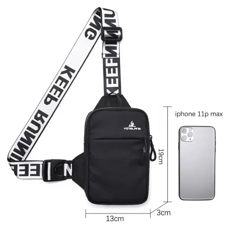 

New Small Chest Bag Women Mobile Phone Bag Outdoor Sports Bag for Men Mini Fashion Shoulder Female Messenger Purse Gift Handbags