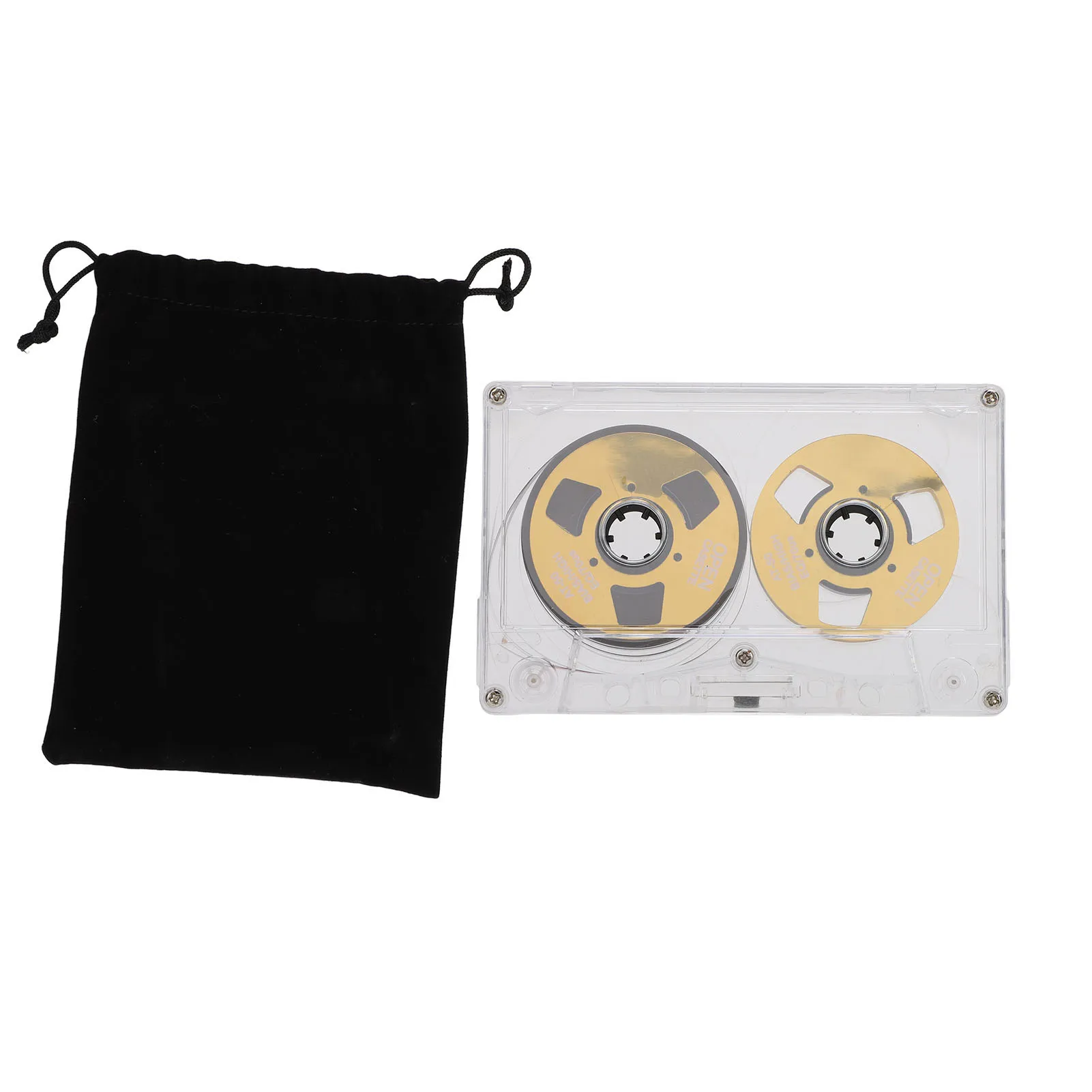 Metalen Reel-to-Reel blanco cassetteband Lege geluidscassetteband 50 minuten dubbelzijdig aluminiumlegering voor muziekopname