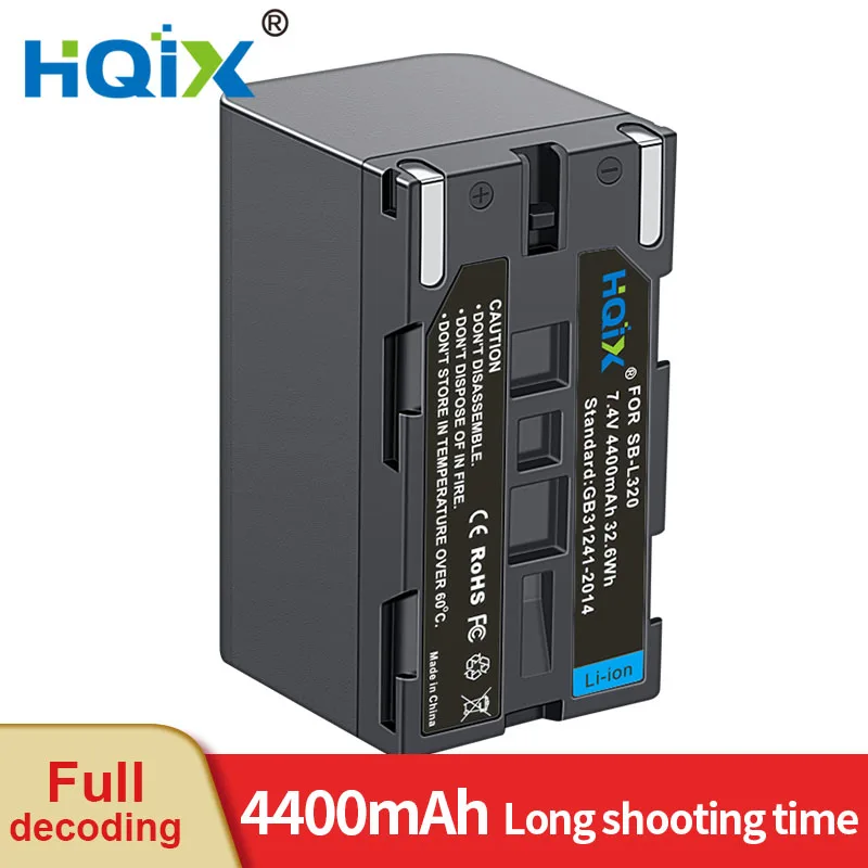 HQIX for Samsung VP-W60 W61 W63 W70 W71 W80 W97 W75 W87 L750 L770 L800 L850 L870 L900 L906 L907 Camera SB-L320 Charger Battery