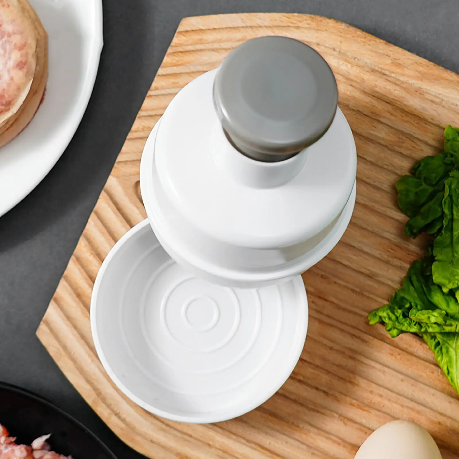 Burger Press Non-Stick Hamburger Press Mold Ergonomic Grilling Accessories Kitchen Gadgets For Meat Bacon Beef Sausage Shrimp