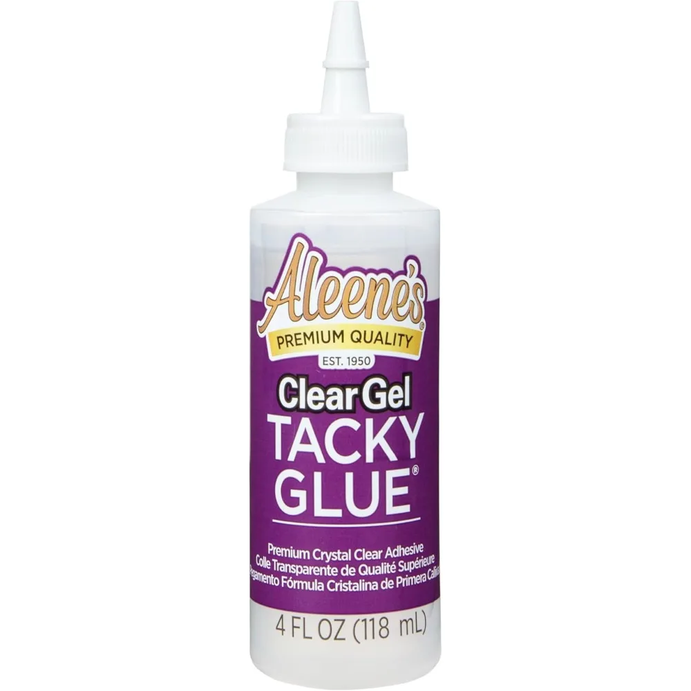 

US Shipping Clear Gel Tacky Glue 4 oz for Crafts School Projects Strong Adhesive