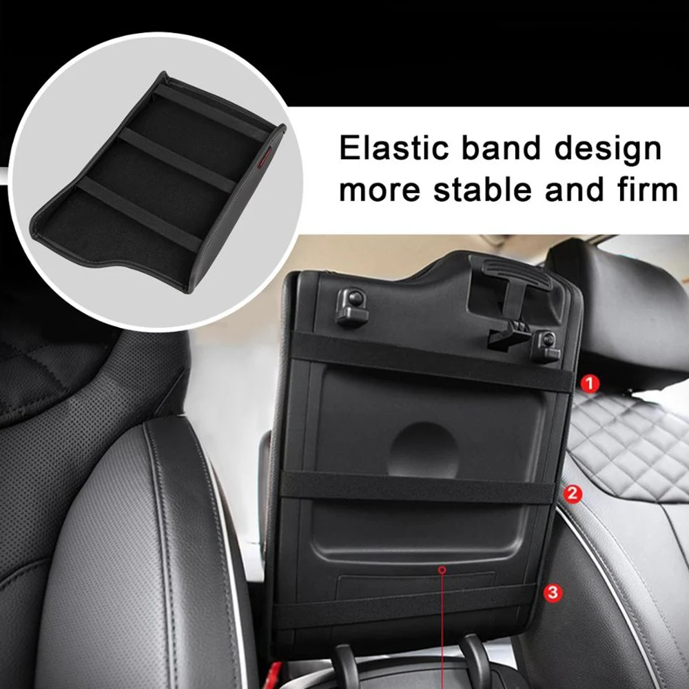 A96E-For Palisade 2019-2021 Armrest Box Cover Central Control Container Pad Auto Interior Dedication Car Accessories