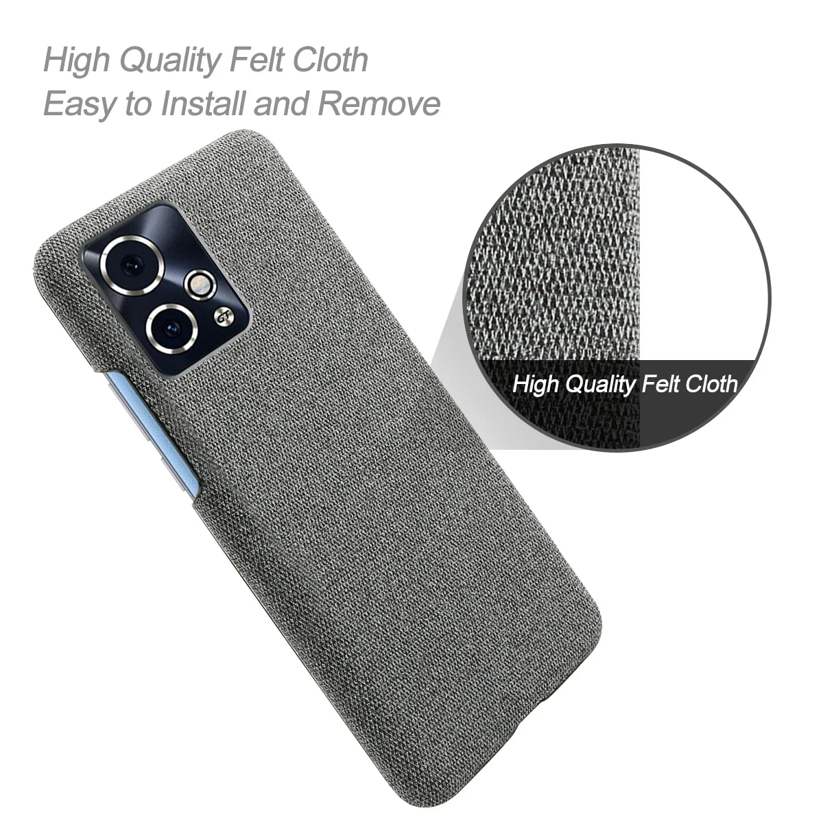 For Honor 90 GT Case Luxury Fabric Antiskid Cover For Honor90 GT 5G 6.7