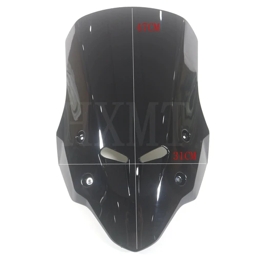 Imagen 2 del producto Para Honda CB400X CB 400X CB500X CB 500X 2016-2024 Visor de turismo parabrisas de motocicleta transparente carenado de pantalla