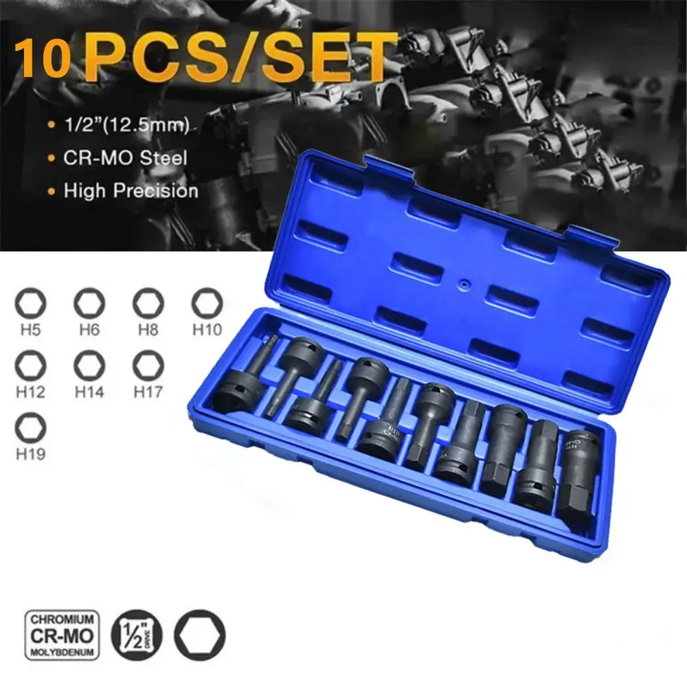 10PCS 1/2 Inch Driv…