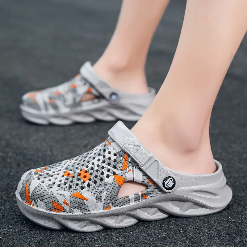 Men Sandals Summer Shoes For Men EVA Lightweight Water Shoes Unisex Slippers for Summer Outdoor Beach Slippers