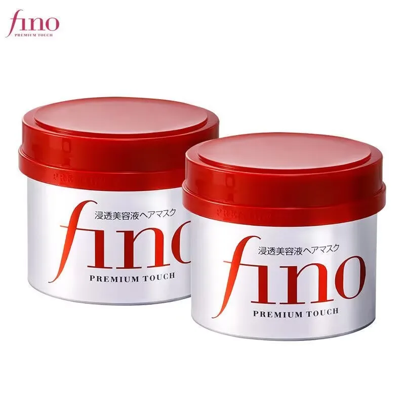 

Fino Hair Mask Conditioner FenConcentrate Hydra Beauty Liquid Red Jar Repair Dry Smooth Fall Mask Hair Mask Conditioner