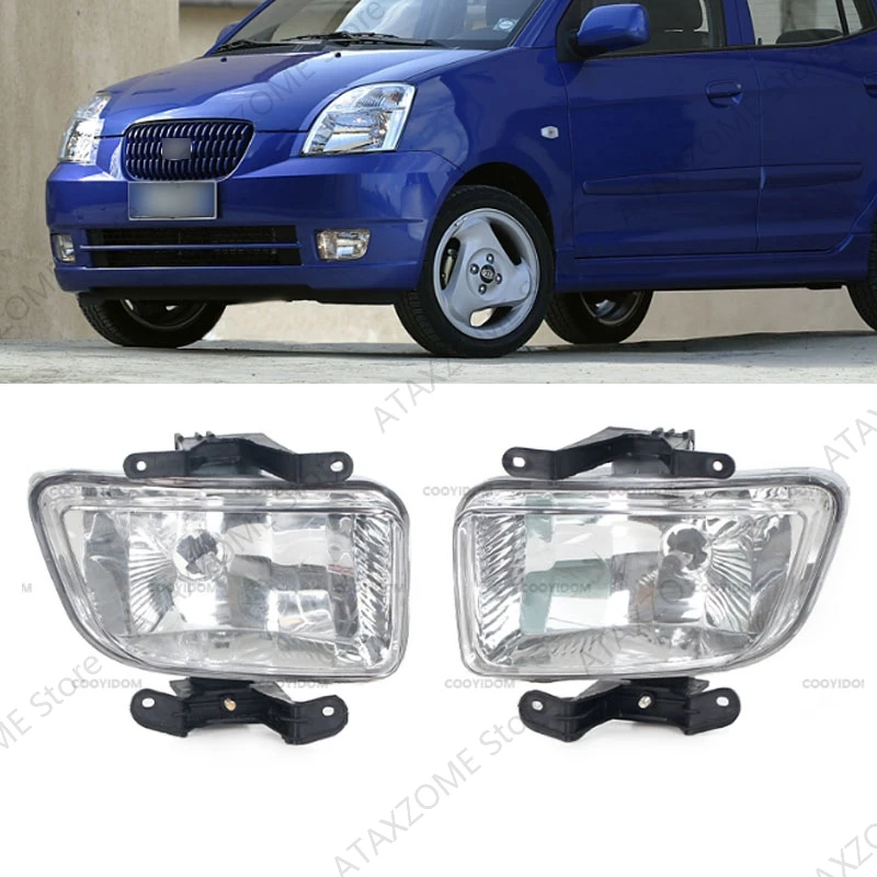 DRL Fog Lamp Foglight For KIA Morning Picanto Hatchback 2004 2005 2006 2007