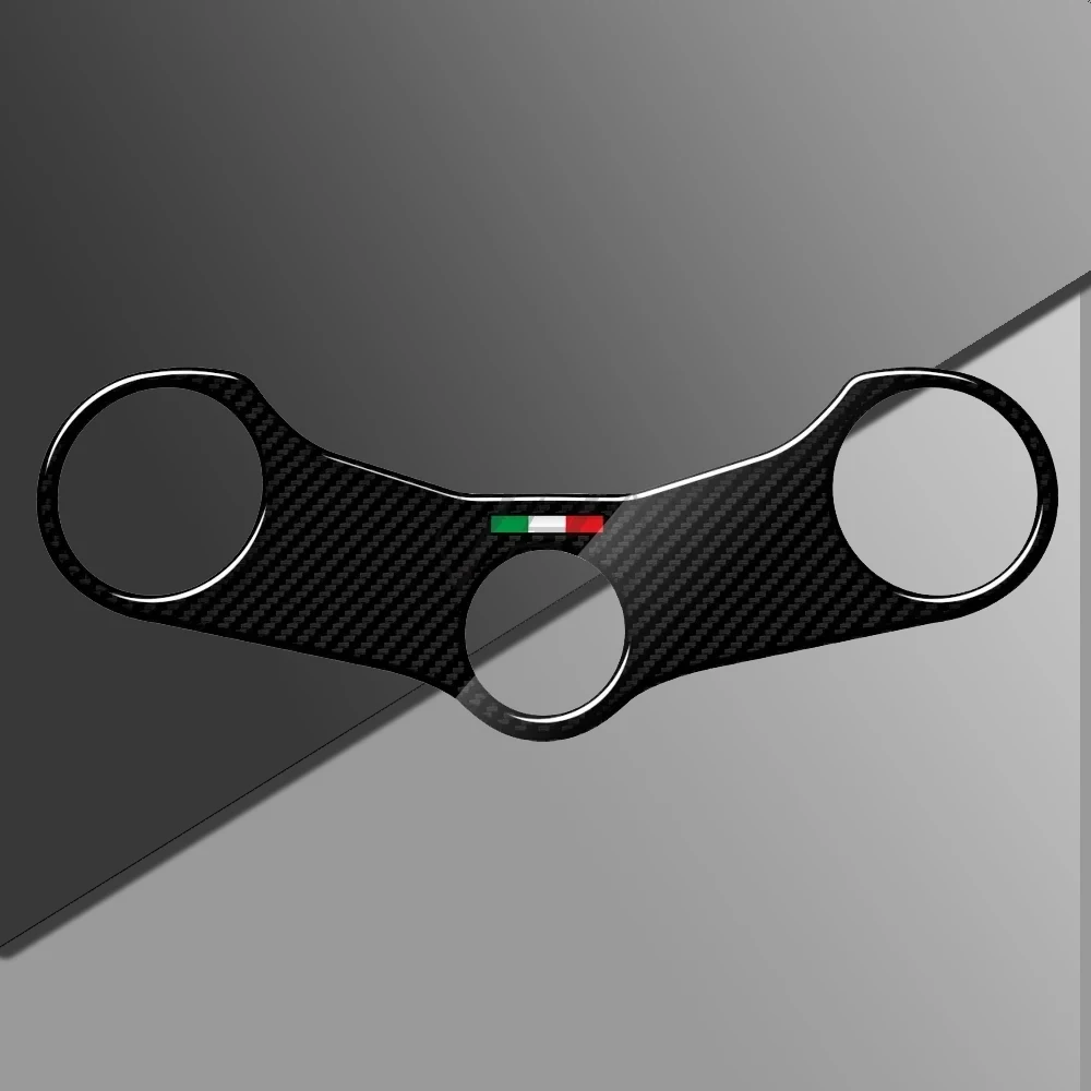 

For Ducati 748748R SP 916S 996 R 998 Biposto motorcycle 3D carbon fiber texture three tree yoke cover sticker