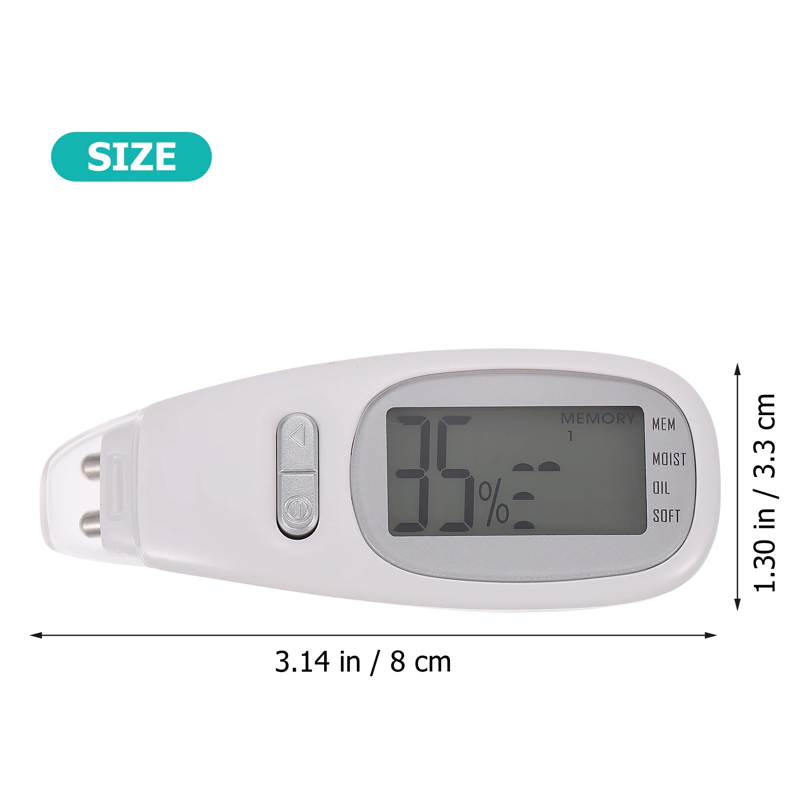 

Skin Moisture Oil Tester Facial Meter ABS Oil Analyzer Sensor Pen Beauty Face Moisture Test Pen Supply Hygrometer Instrument