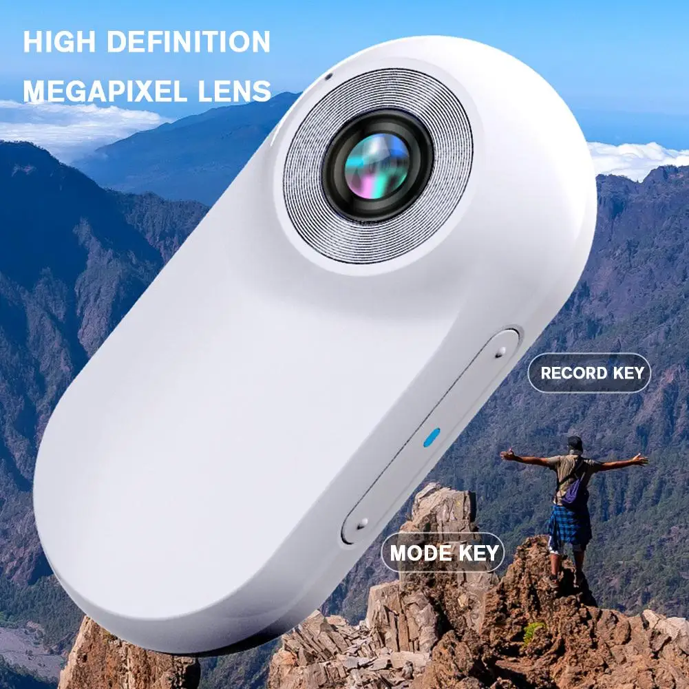 350mAh 1080P Mini Action Camera Outdoor Portable Pocket Cam Video DVR Recorder Dog Collar Camera Mini Body Camera