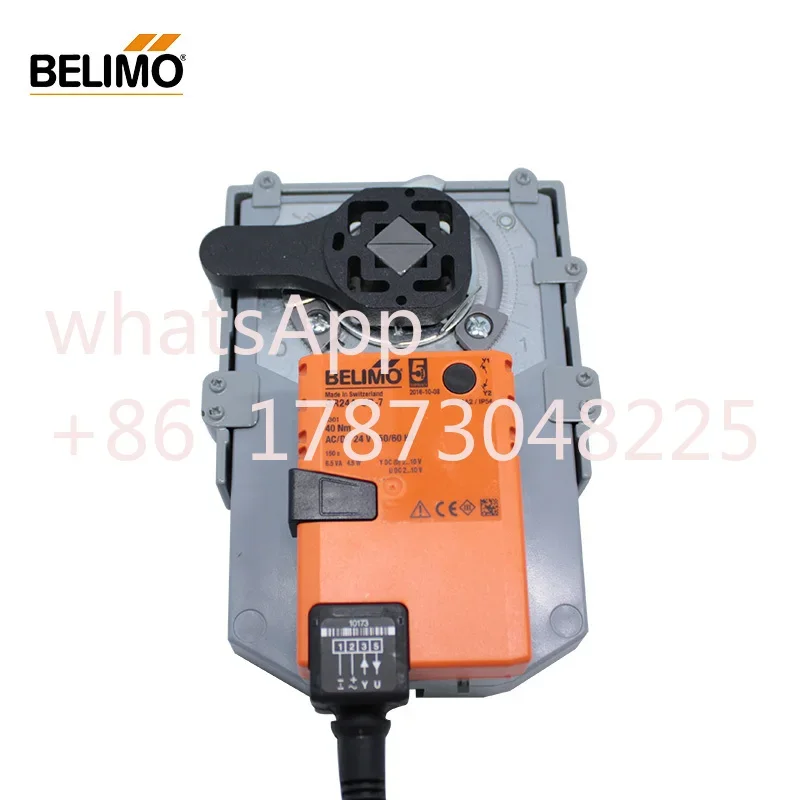 BELIMO 40Nm GR24A-SR-7 Modulating Rotary Actuator for Rotary Valves GR24A-SR-5 with Mounting Flange