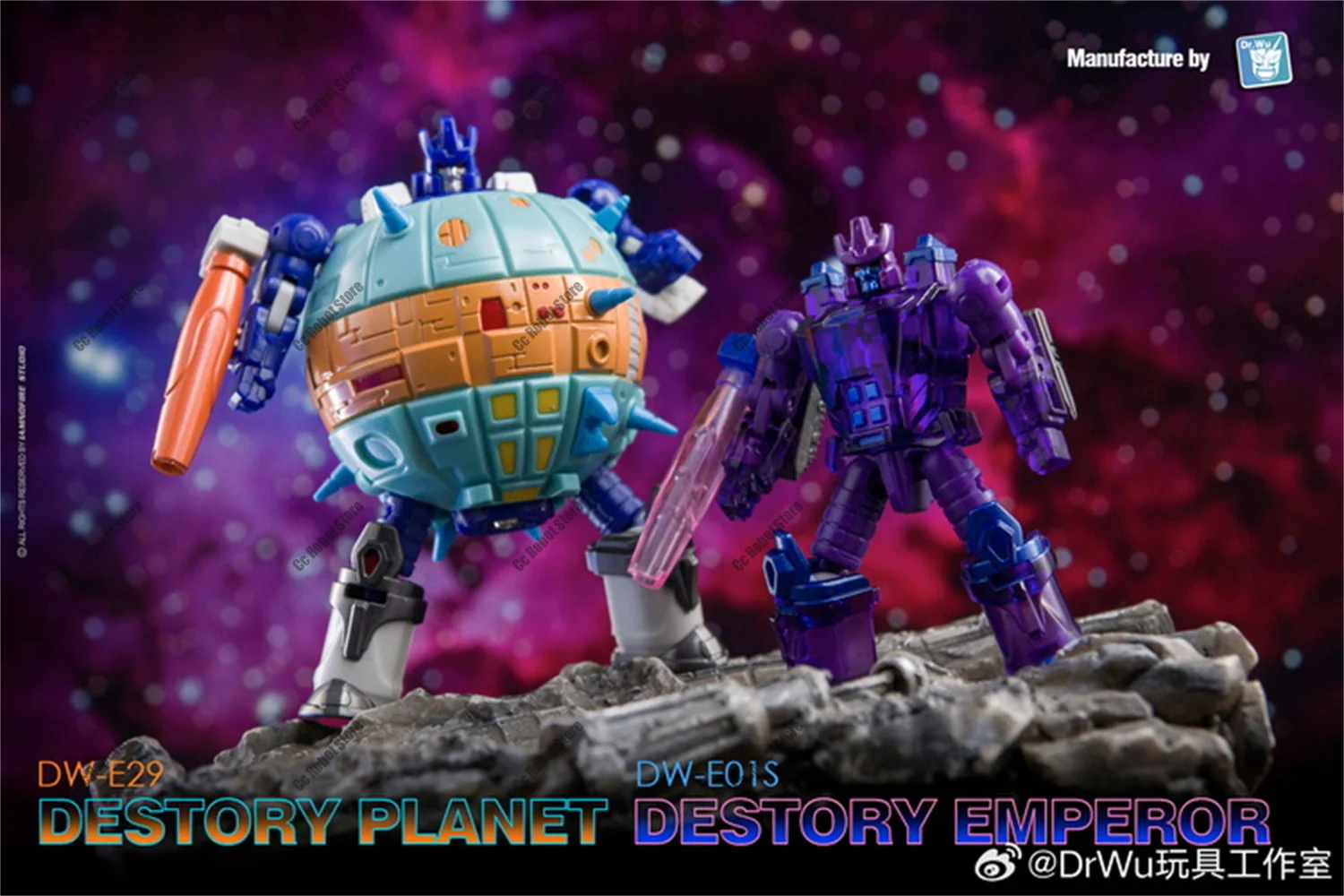 [Ready Stock] Hot Toys Dr.Wu DWE29 DW-E29C DW-01C DW-E29 DW-E01M DW-E29 DW-E01S Scaneo Galvatron Mini Figure Boy Birthday Gift