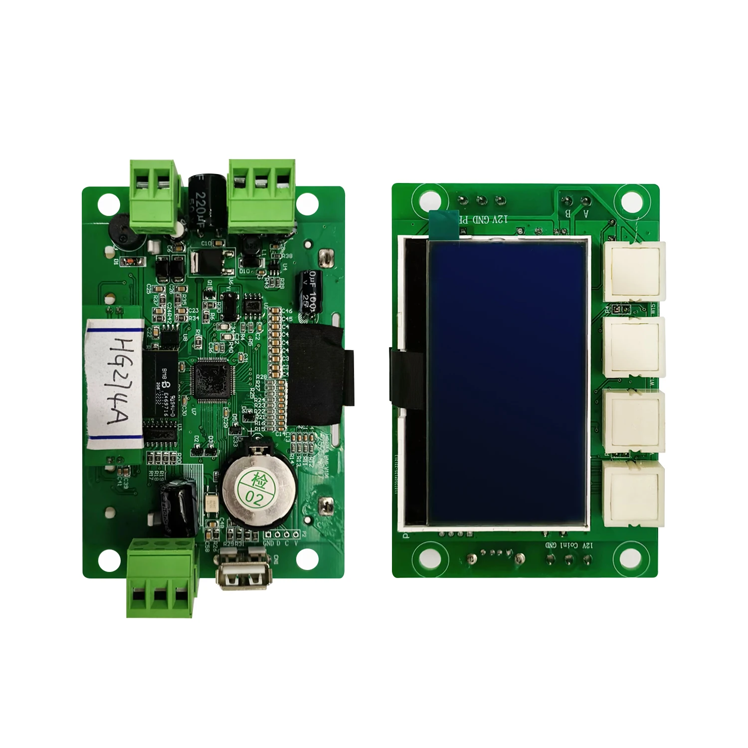 

HG-274A Coin-operated Dryer Special Button Circuit Board PLC Editable Computer Controller Commercial Dryer Accessories