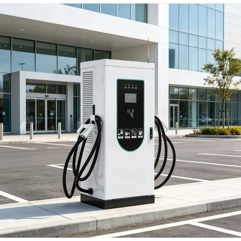 High Power DC Fast EV Charging Station 160kW Chademo/CCS RFID Combo Interface OCPP 1.6 Outdoor EV Charger Commercial