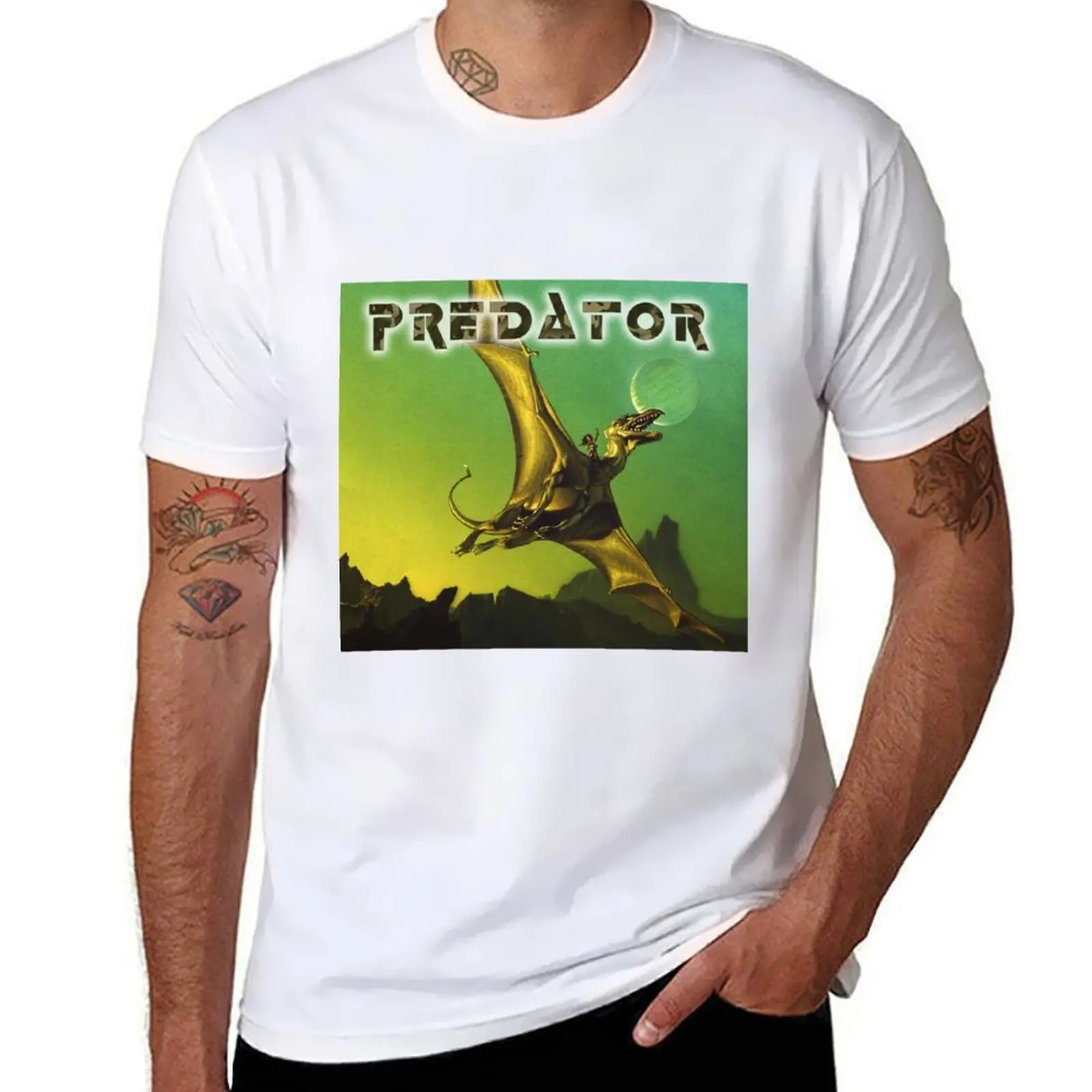 

debut Predator album T-Shirt Plus Size Loose Fit T-Shirt