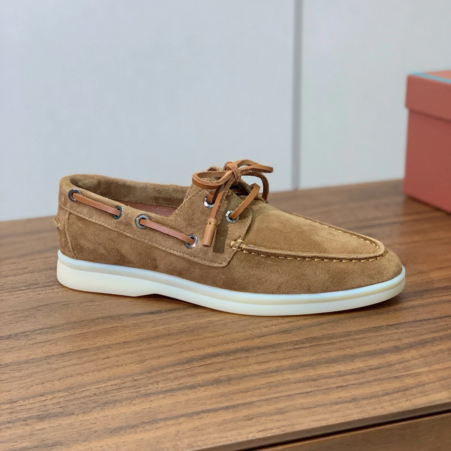 

2024 Hot Selling LP Loafers, Top Quality Real Leather Lace-Up Casual Shoes, Women And Men Outdoor Loafers, Size 34-46