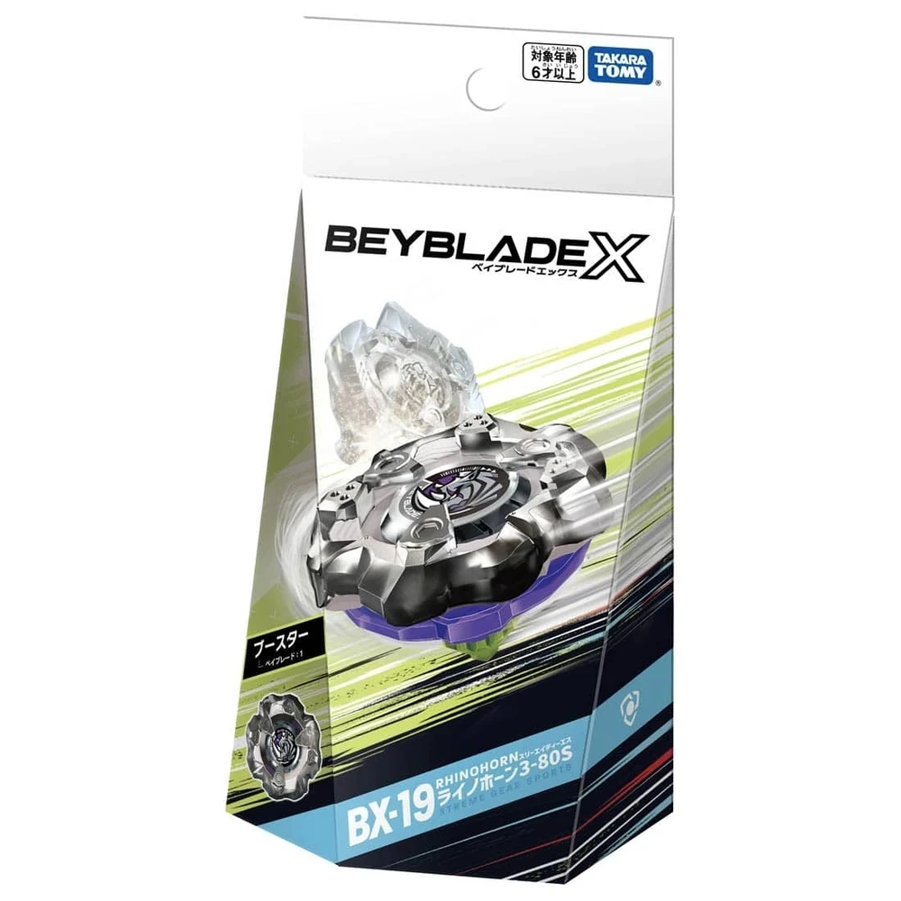 Takara Tomy BEYBLADE X BX-19 Booster Rhino Horn