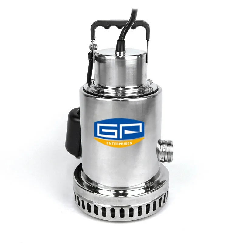The company manufactures stainless steel submersible sewage tank pumps for household dirty water use