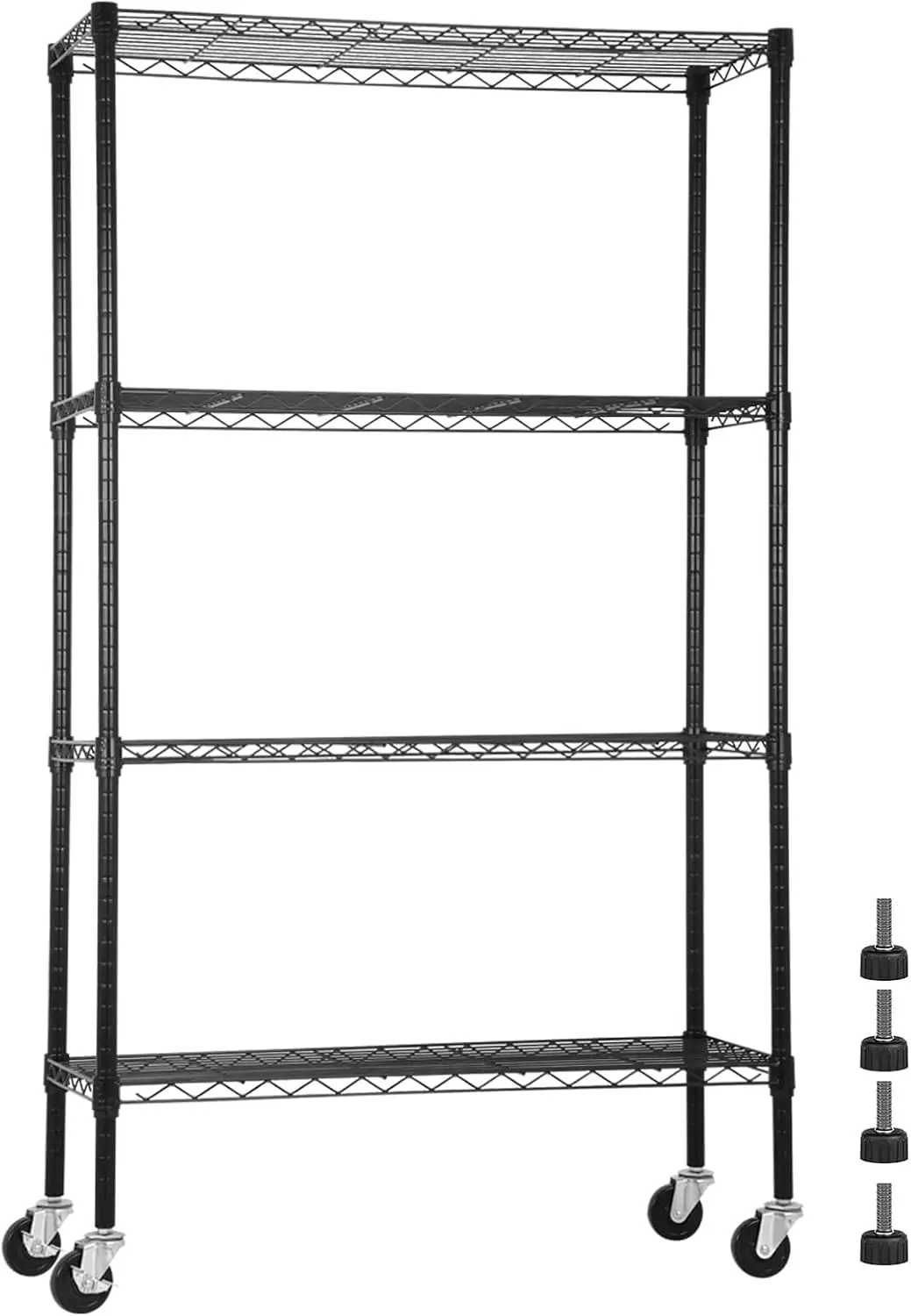 4 Tier Wire Shelving Unit 62