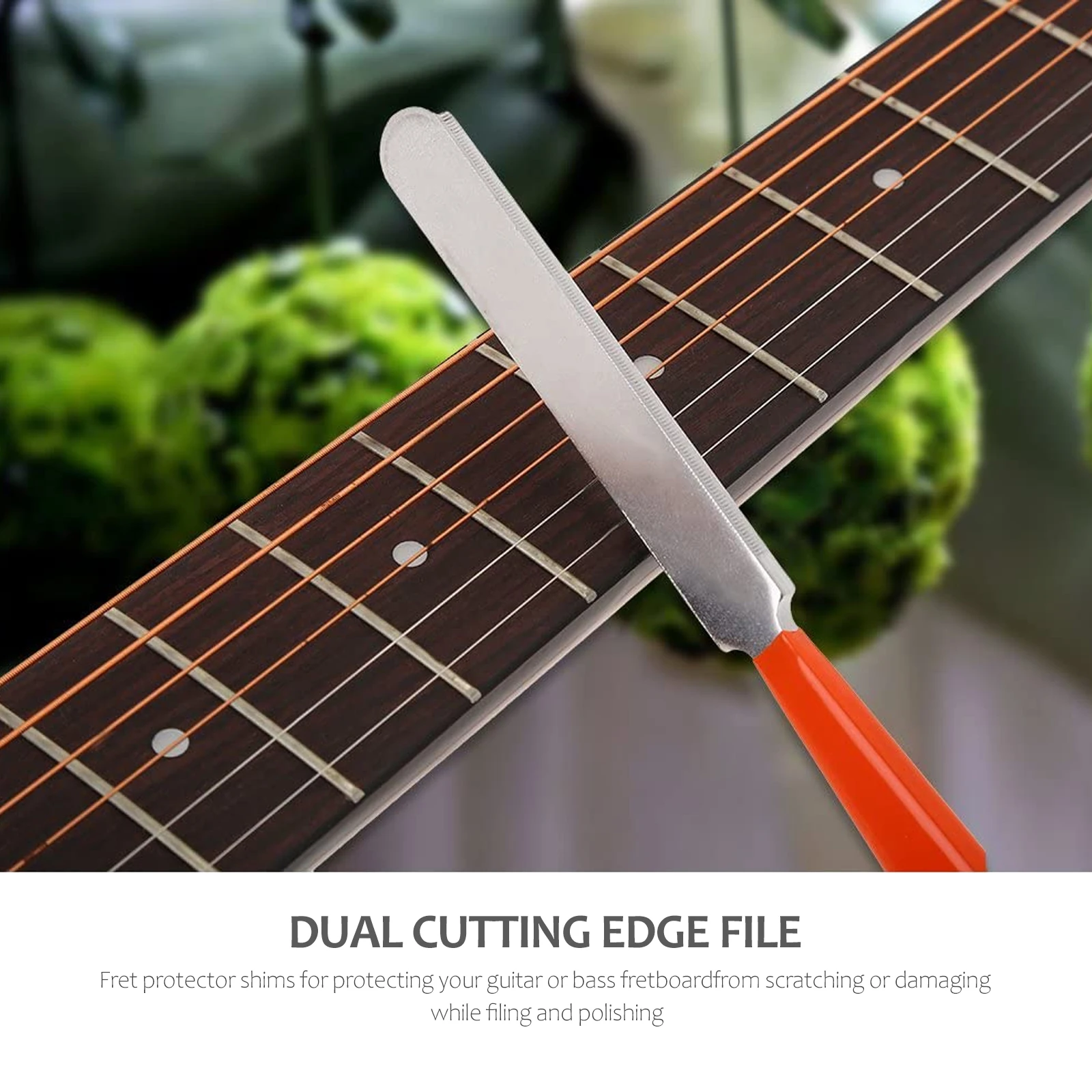 

Guitar Tool Set Bridge Nut Repair Tools Fret End File Straight Edge Kit Files Leveling