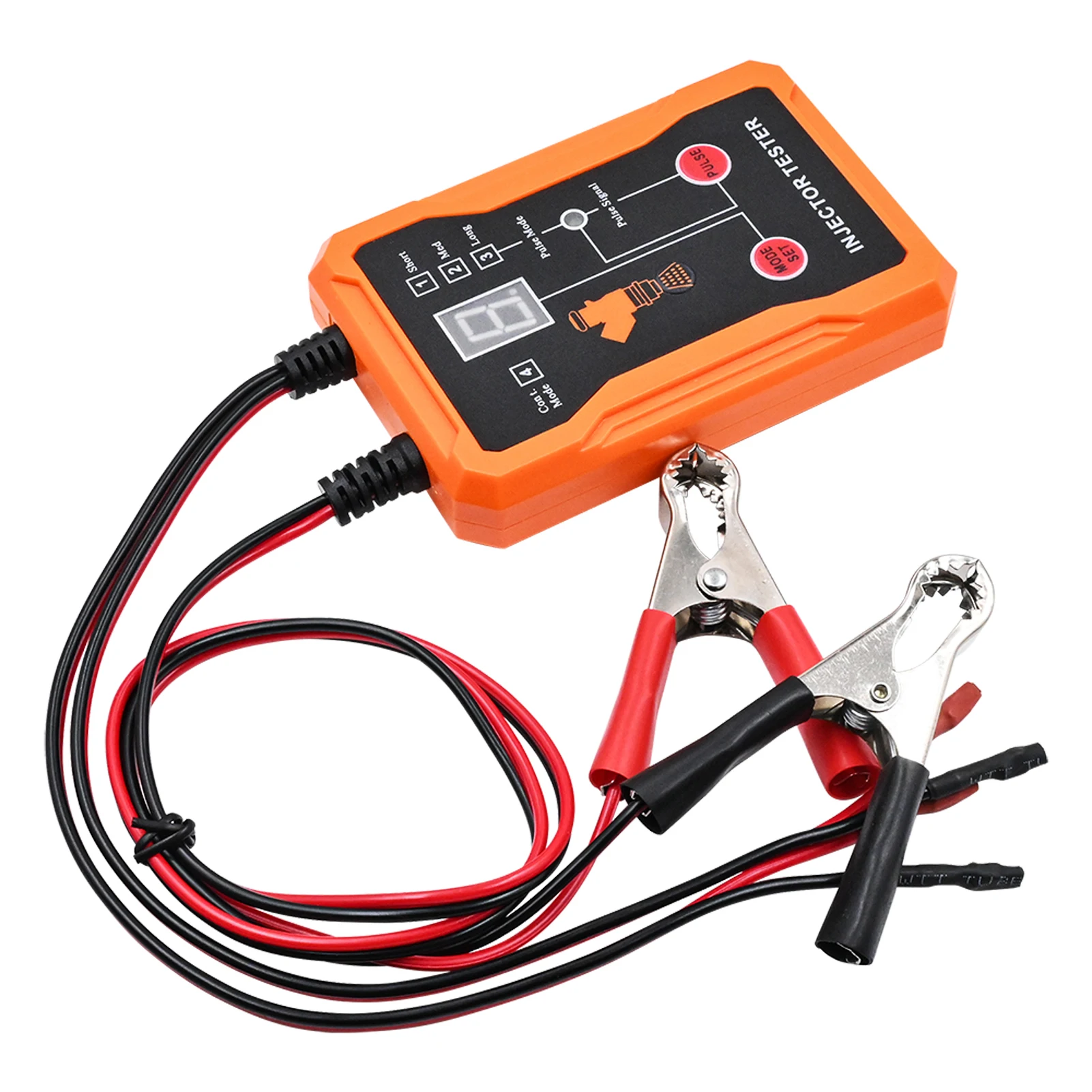 

Universal Fuel Injector Tester & Cleaner Kit - 8 Pulse Modes, 4 Adapters, Short Circuit Protection