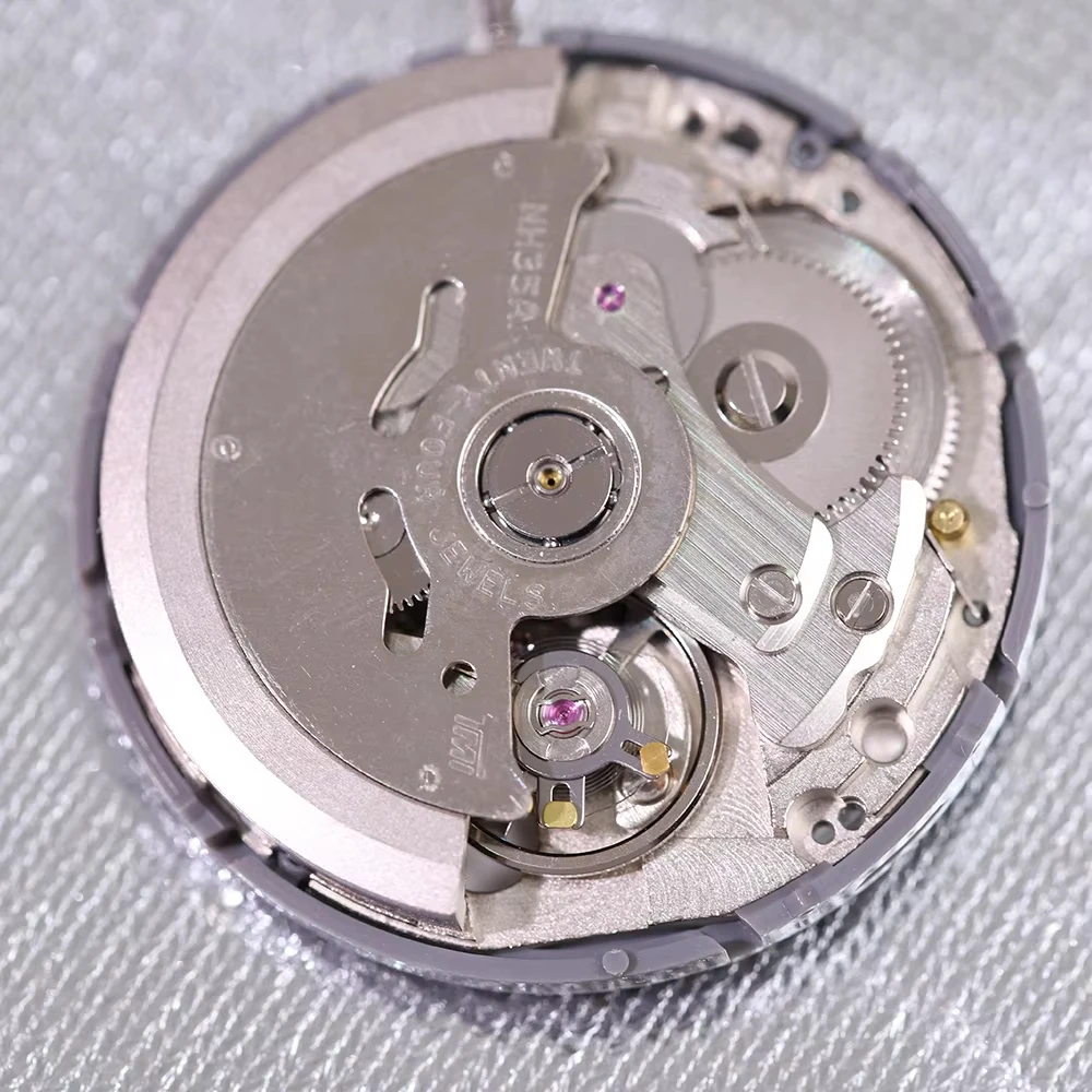 NH35 Automatic Mechanical 24 Jewels Movement High Accuracy White Datewheel 3:00 24 for Seiko NH35A Movement