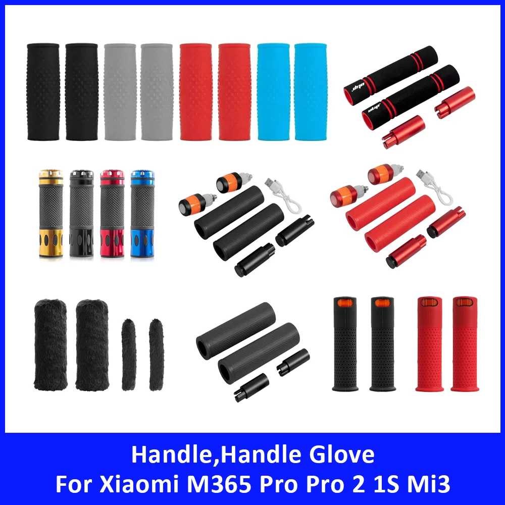 

Handlebar for Xiaomi M365 Pro Pro 2 1S Mi3 Electric Scooter Accessories Extended Grip with Turn Signal Handle Handlebar Cover