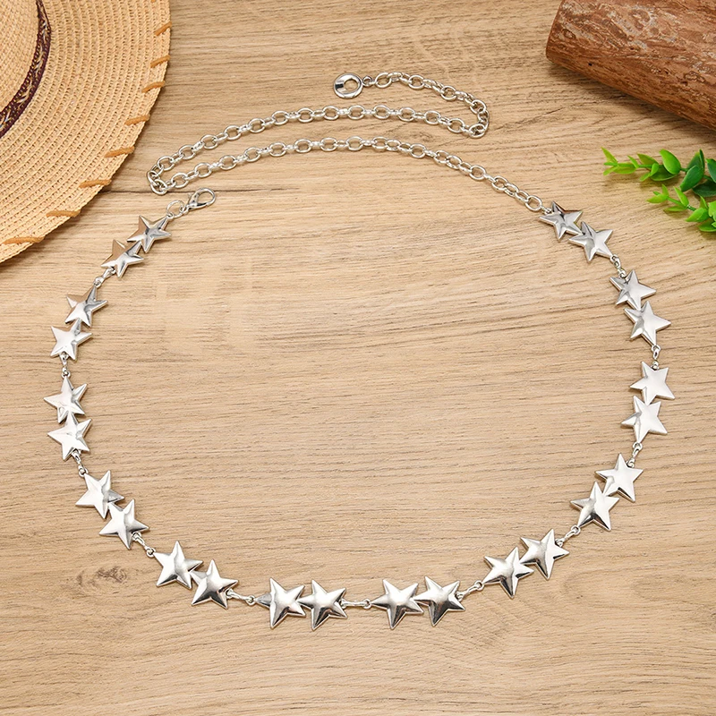 New Alloy Five-Point Star Wais - Women Accessories Pk ulasan dan harga