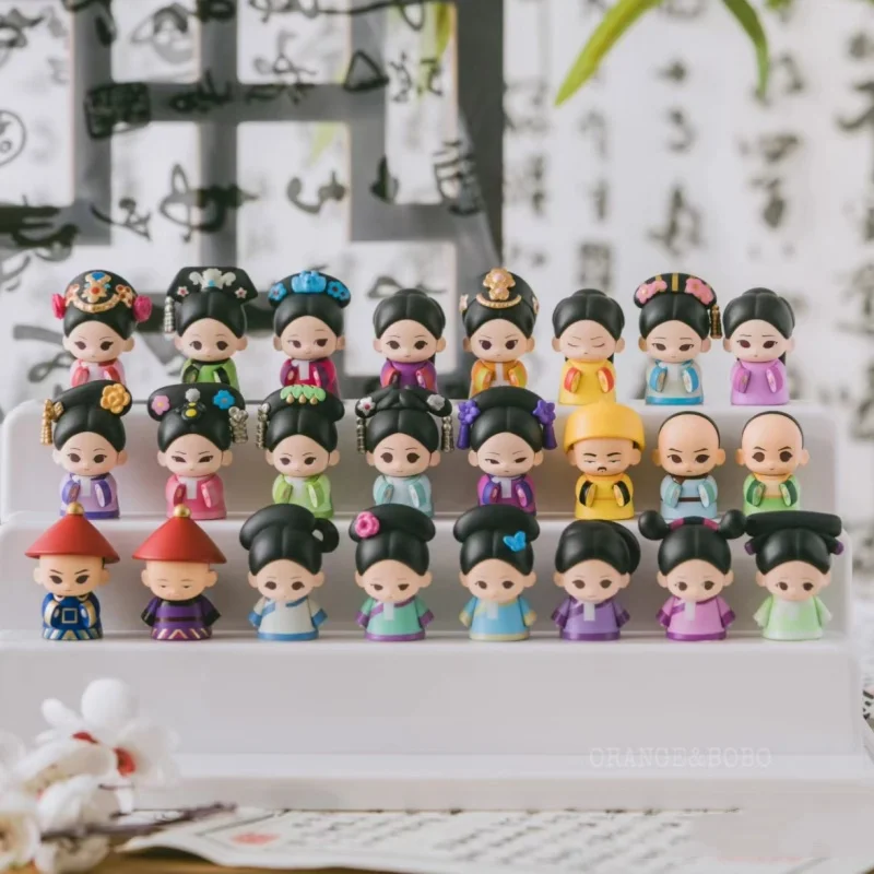 

Empresses In The Palace Series Mini Blind Box Anime Figure Guess Bag Ornament Figurines Mystery Box Dolls Girls Gift