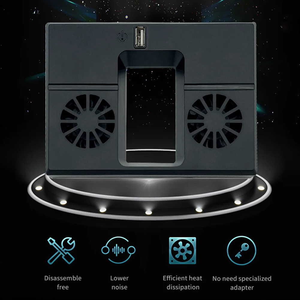 USB-console-koelventilator Zijmontage Verticale koeler Koellichaam voor XBOX Series X