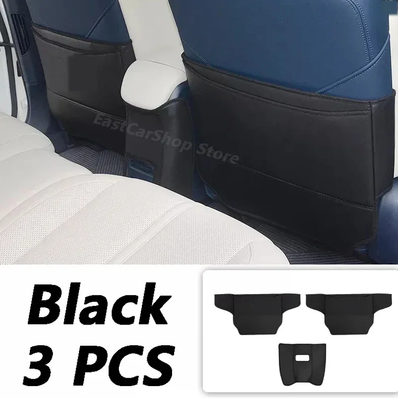 

For ZEEKR X 2023 2024 Car Rear Seat Anti-Kick Pad Rear Seats Cover Interior Protective Pad Mat Accessories Cover