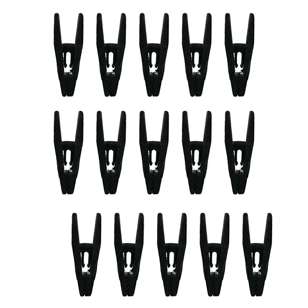 

15 Pcs Coat Hangers Drying Clothes Clip Foldable Useful Clothespin Windproof Sock