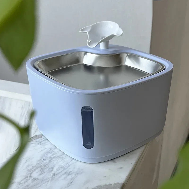 Custom USB Electric Pet Drink Fountain Cat Water Feeder Indoor Filter Water Drink Dispenser For Dog Cat Star of Stars factory