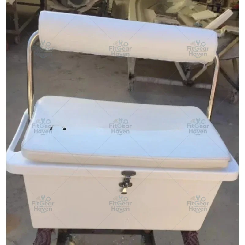 Suitable For Factory direct sales, high-quality fiberglass boat rubber boat special seat box, with cushion