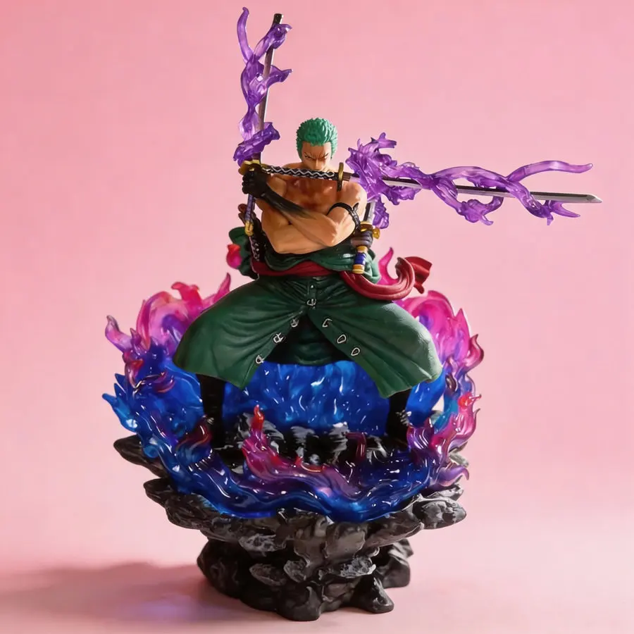

One Piece Roronoa Zoro (Three-Sword Style) 30cm Anime Figure Model High Quality Detailed Craftsmanship