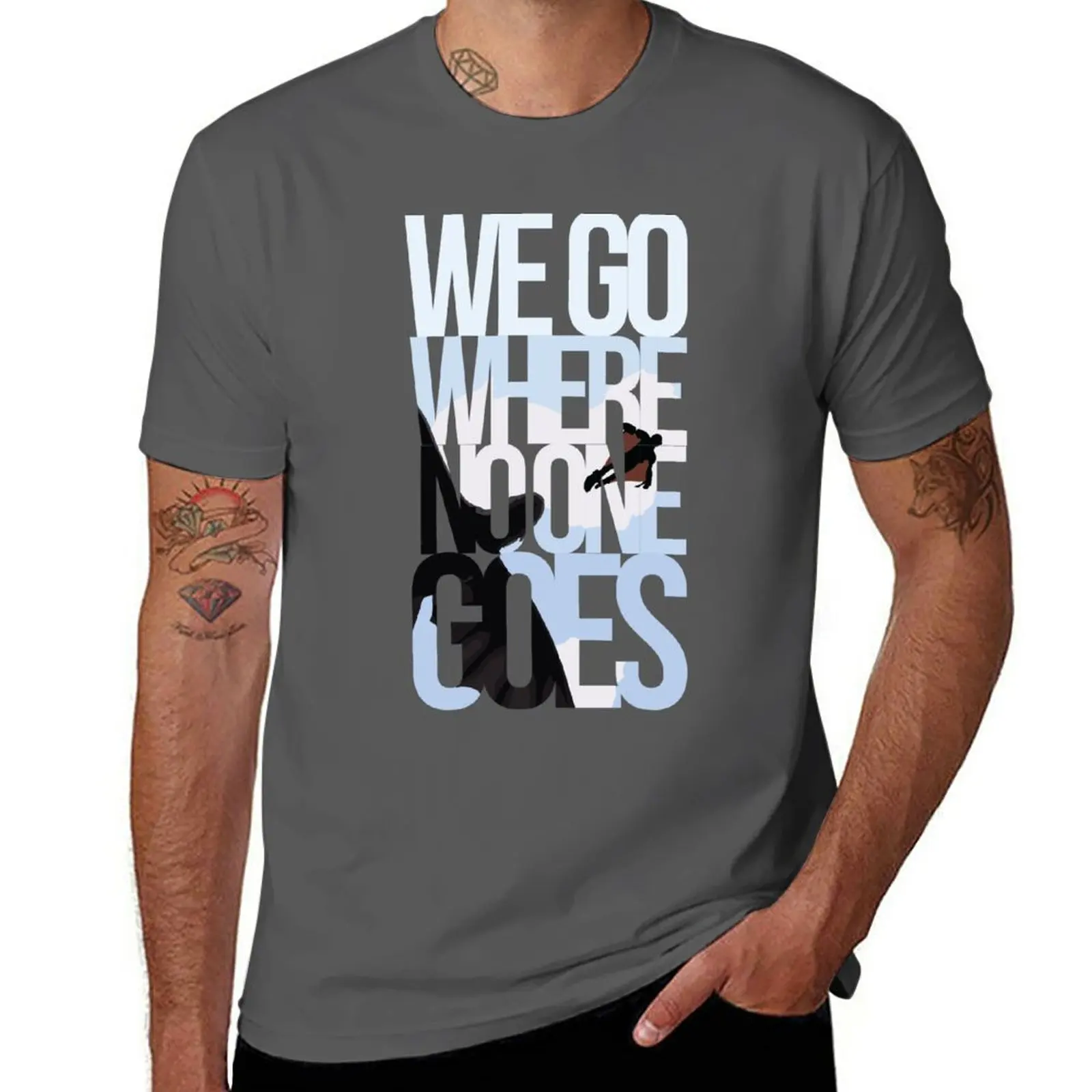 New Where No One Goes T-Shirt new edition t shirt quick drying shirt clothes for men