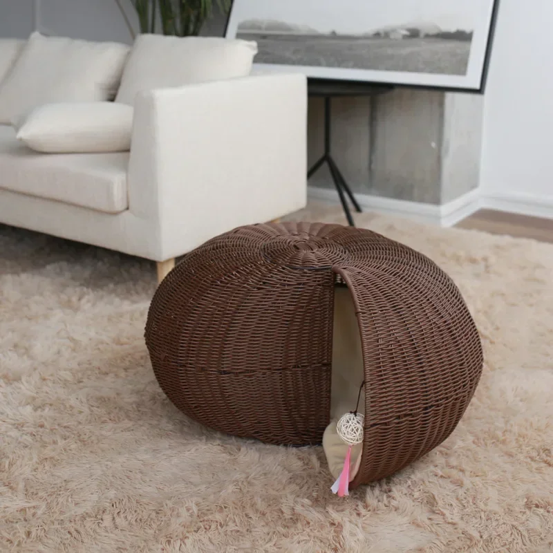 Summer cat hammock cat supplies ct cage cats bed cats villa at scratch board woven tongtian column rattan ct crawl frame ca ne