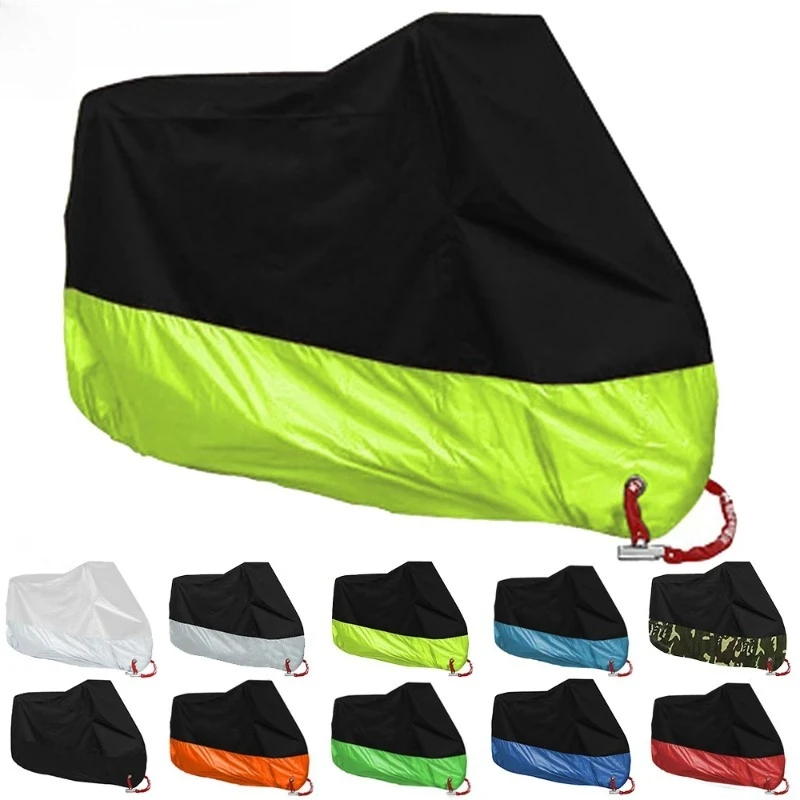 

Hot Sale Motorcycle Rain and Sun Protection Integrated Dust Cover with Keyhole Thickened Electric Vehicle Sun Protection Cover