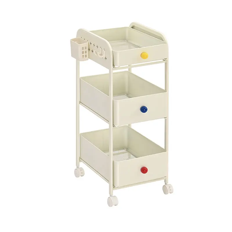 

3 layers sturdy removable storage car bookshelf bookshelf bookshelf bag office supplies stationery shelf bookcase