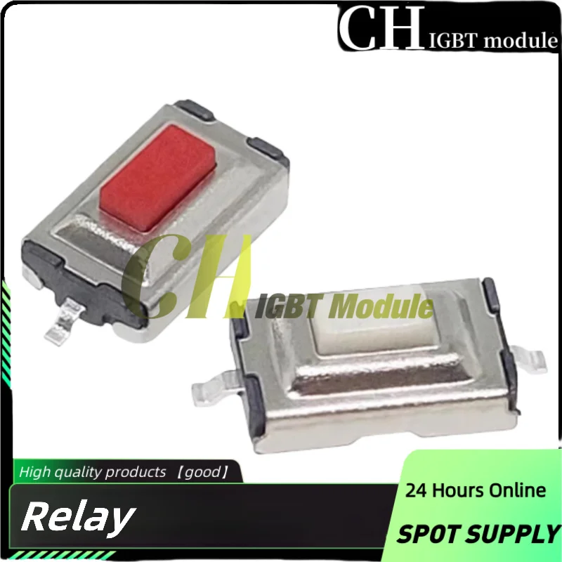 

Тактильный переключатель, SMD, 3*6*2,5 мм, микрорух/кнопочный переключатель, экологически чистый и устойчивый к высоким температурам, кнопка/ключ