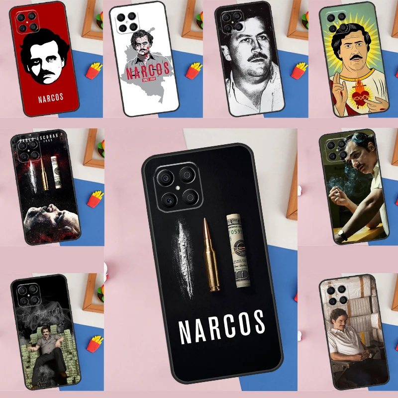 Narcos TV Series Pablo Escobar Case For Huawei P20 P30 P40 P50 Pro Lite Honor X9 X8 X7 50 70 P Smart 2021 Nova 5T Coque