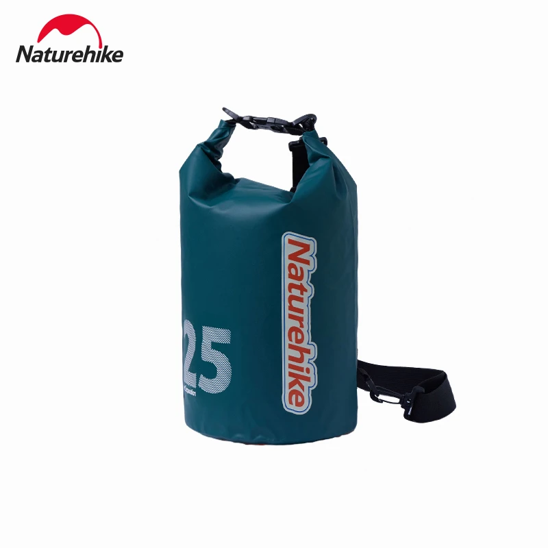 Naturehike-Bolsa de natación impermeable, saco seco, mochila de 25L, bolsas de engranajes secos flotantes impermeables para navegación, pesca,