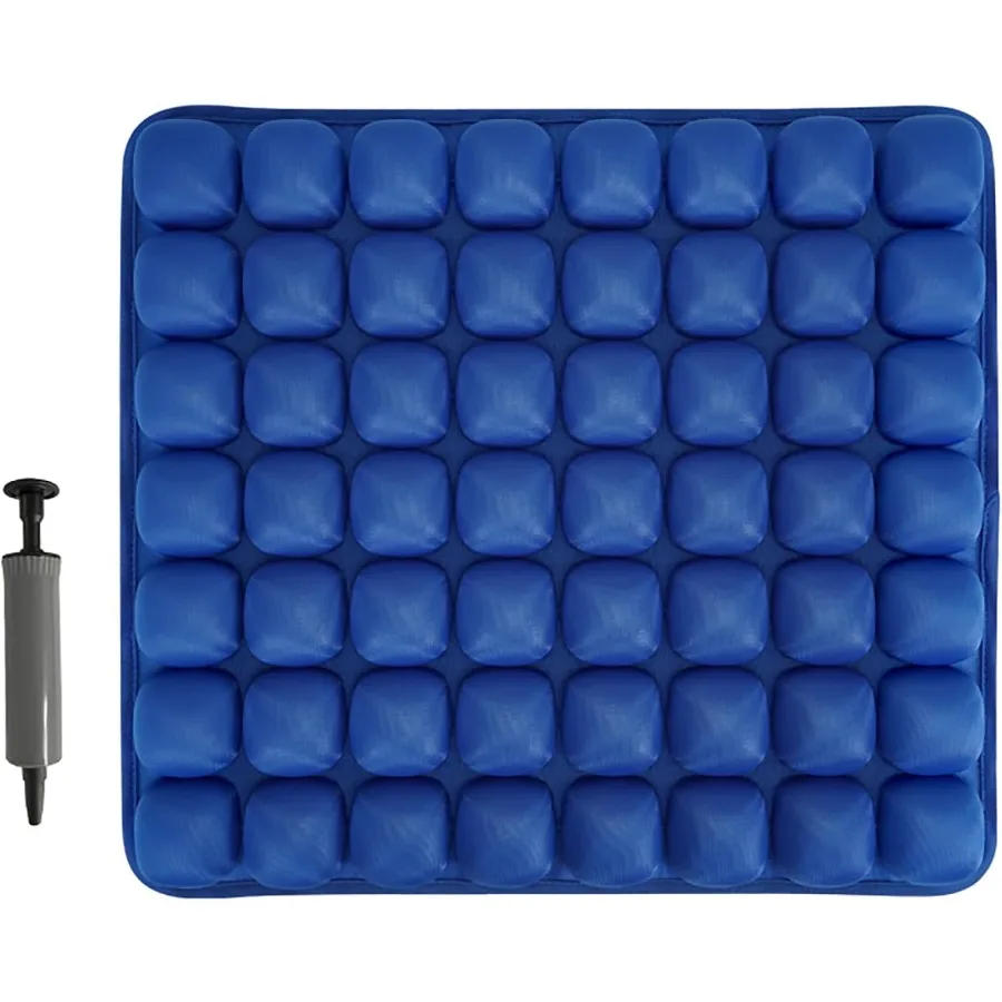 

Надувная подушка сиденья — портативная дорожная подушка для офиса и кемпинга в самолете — регулируемая опора с дисперсией под давлением